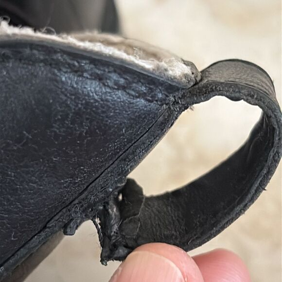 Roots Tobermory Leather Chelsea Boots Sherpa Lined - Picture 15 of 15